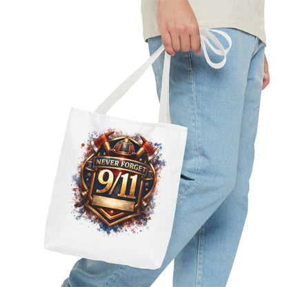 Never Forget 9/11 Memorial Tote Bag