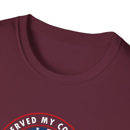 I Served My Country US Navy Veteran T-Shirt