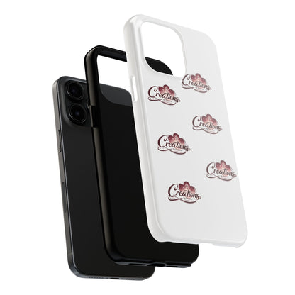 Logo Pattern Tough Phone Case — Creations Repeat Design