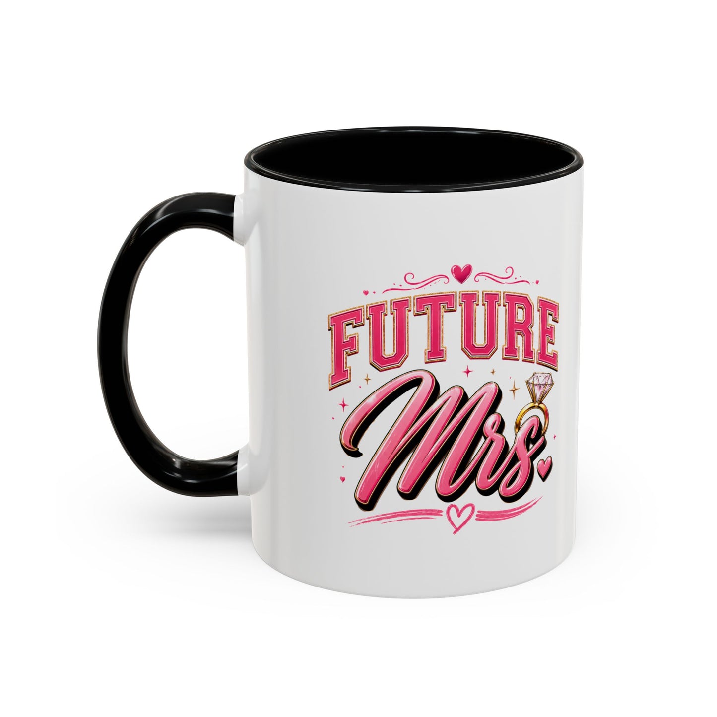 Future Mrs. Accent Coffee Mug — Bridal Bachelorette Gift (11/15oz)