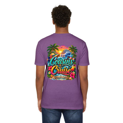Cousins Cruise T‑Shirt — Tropical Family Vacation Tee