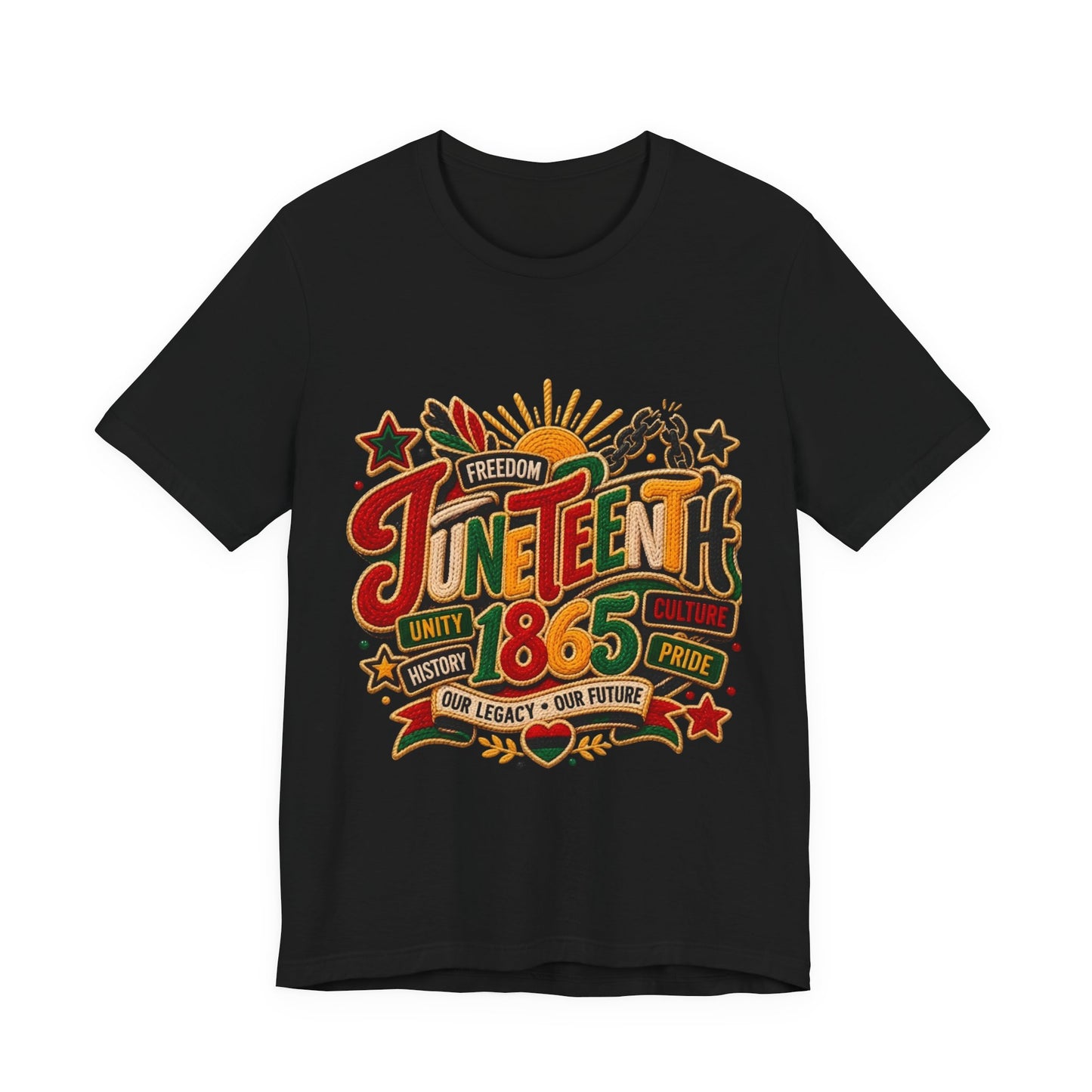 Juneteenth 1865 Celebration T-Shirt — Freedom, Unity & Pride Tee