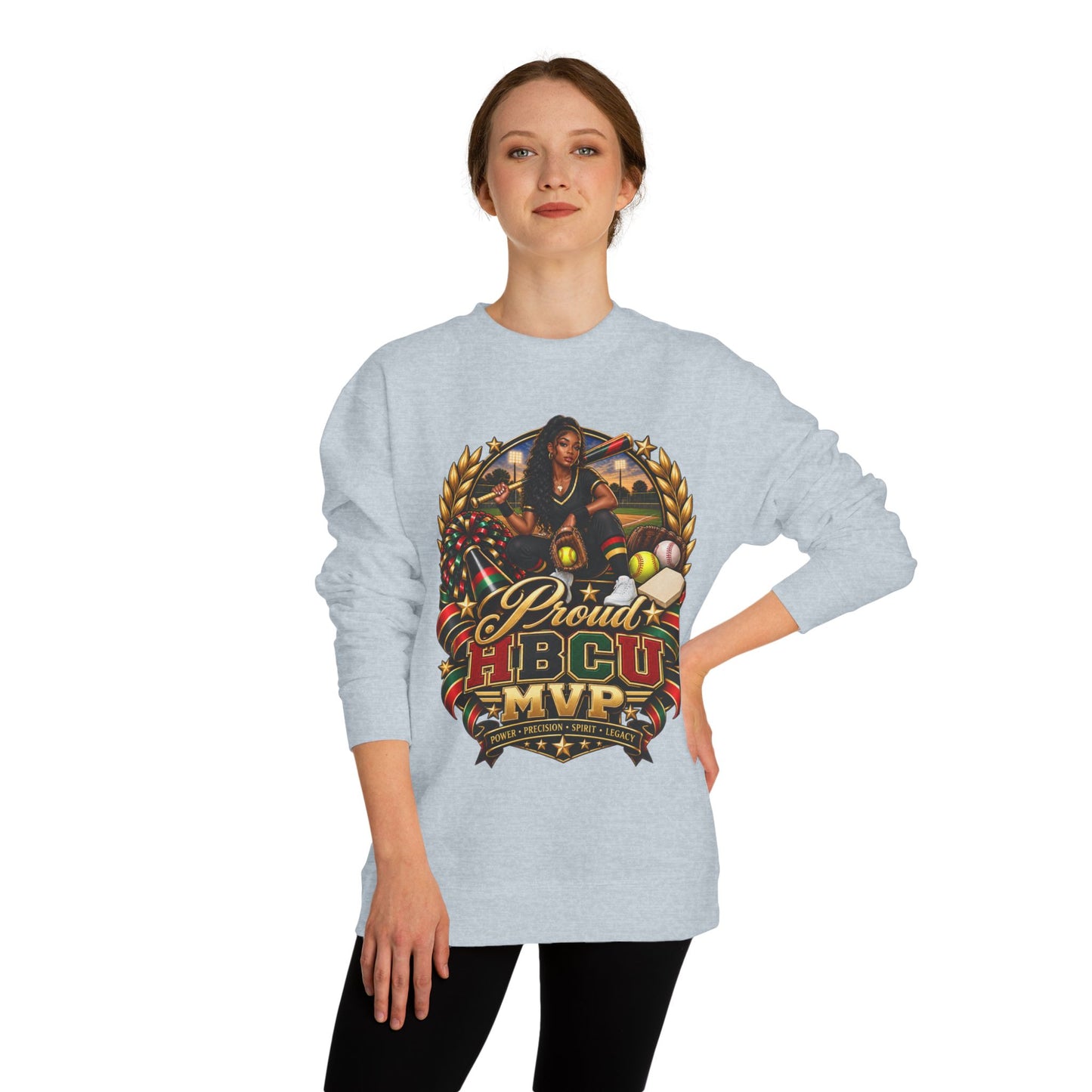 HBCU MVP Crewneck Sweatshirt – Proud HBCU Collegiate Pride