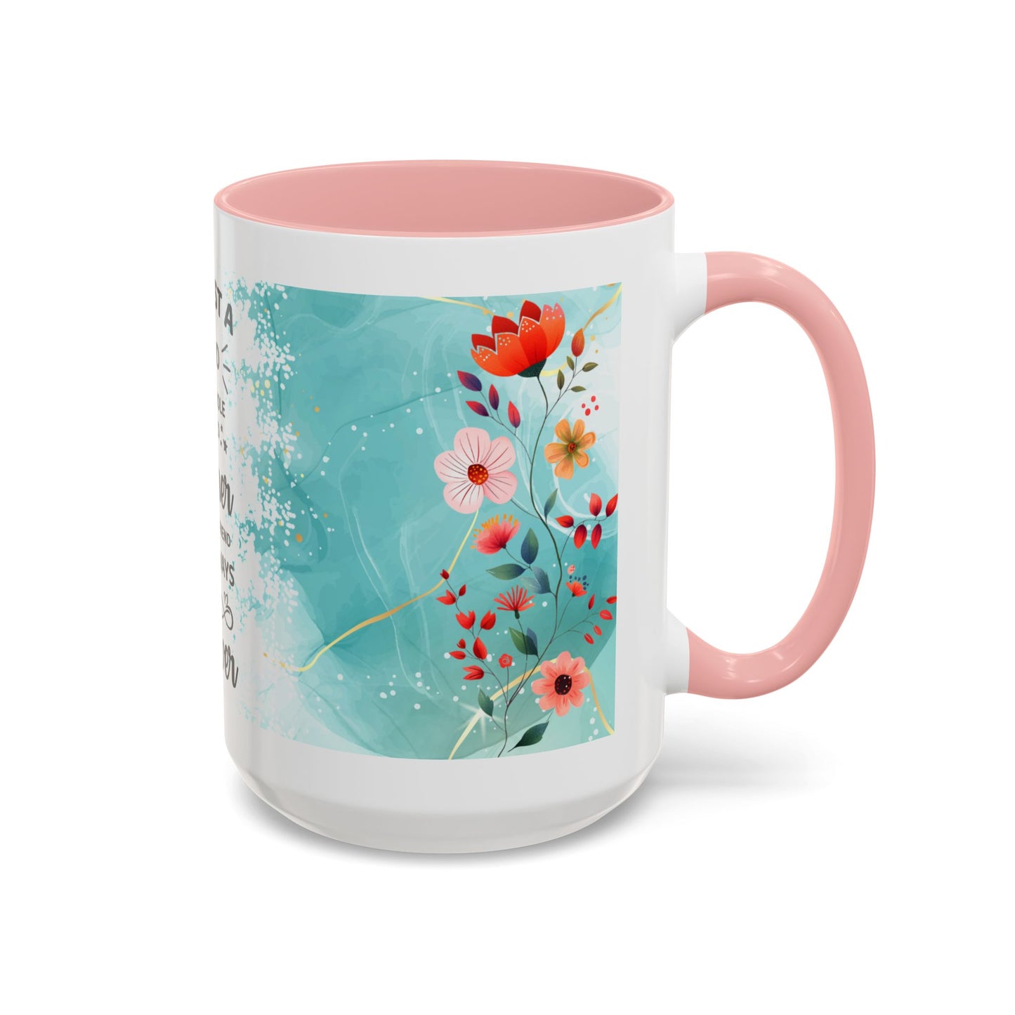 Mother Coffee Mug — “Not Just a Word but a Whole World” Floral Gift (11/15oz)