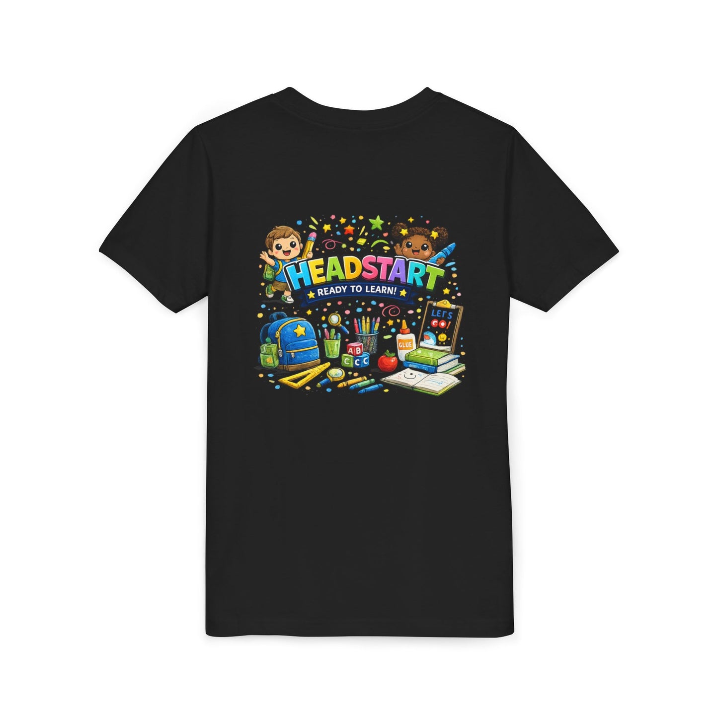 Headstart Kids T-Shirt - Ready to Learn Back-to-School Tee
