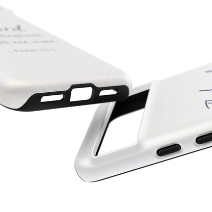 Psalm 23:1 Phone Case — "The Lord is my shepherd; I shall not want" Christian Protective Cover