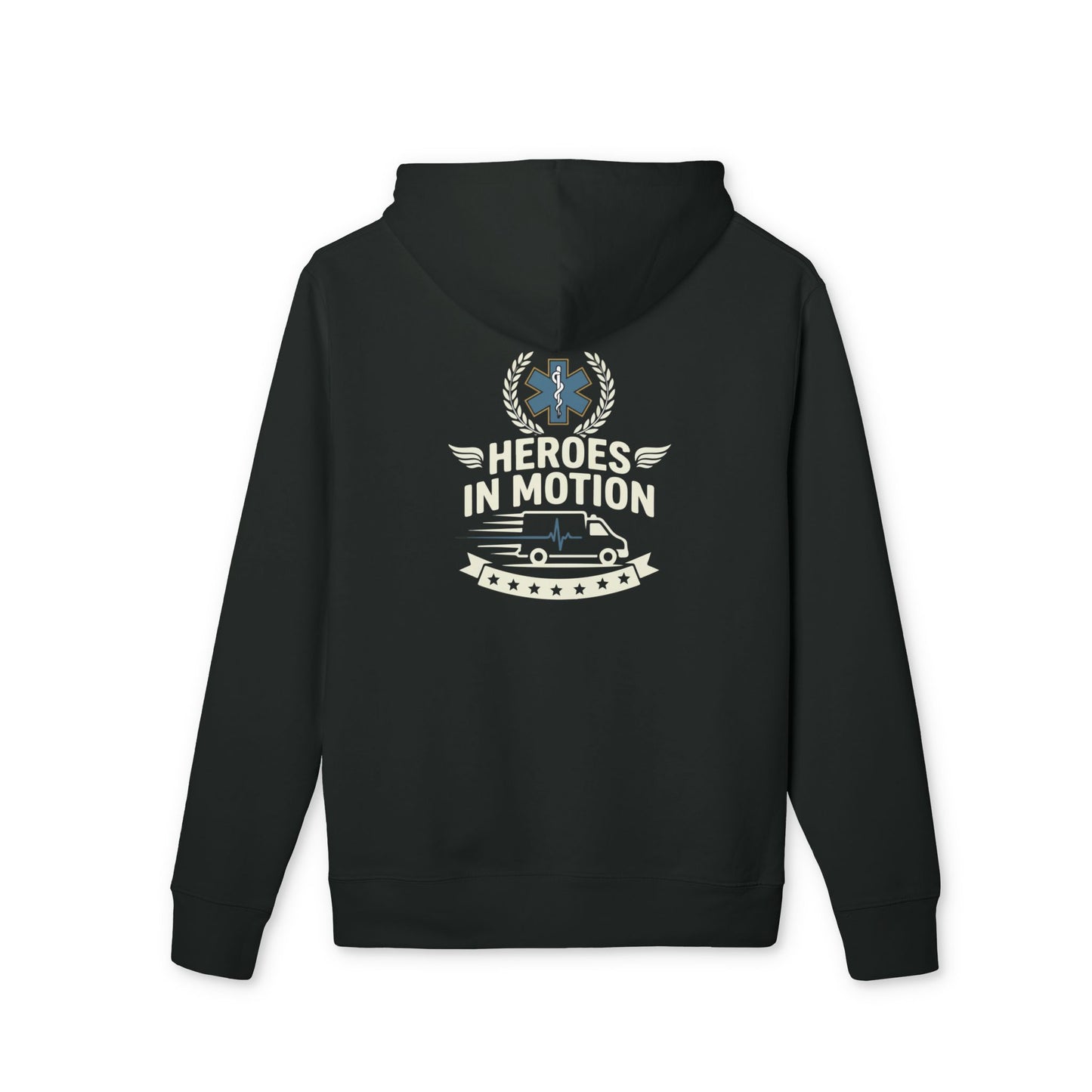 Heroes in Motion Hoodie — EMS & EMT Tribute Pullover