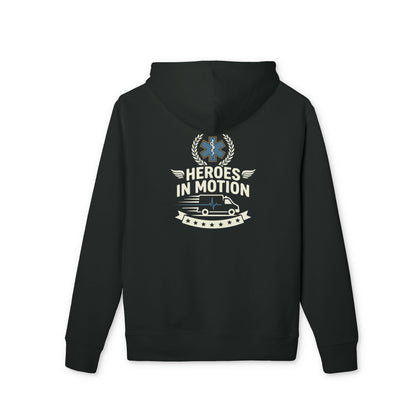 Heroes in Motion Hoodie — EMS & EMT Tribute Pullover