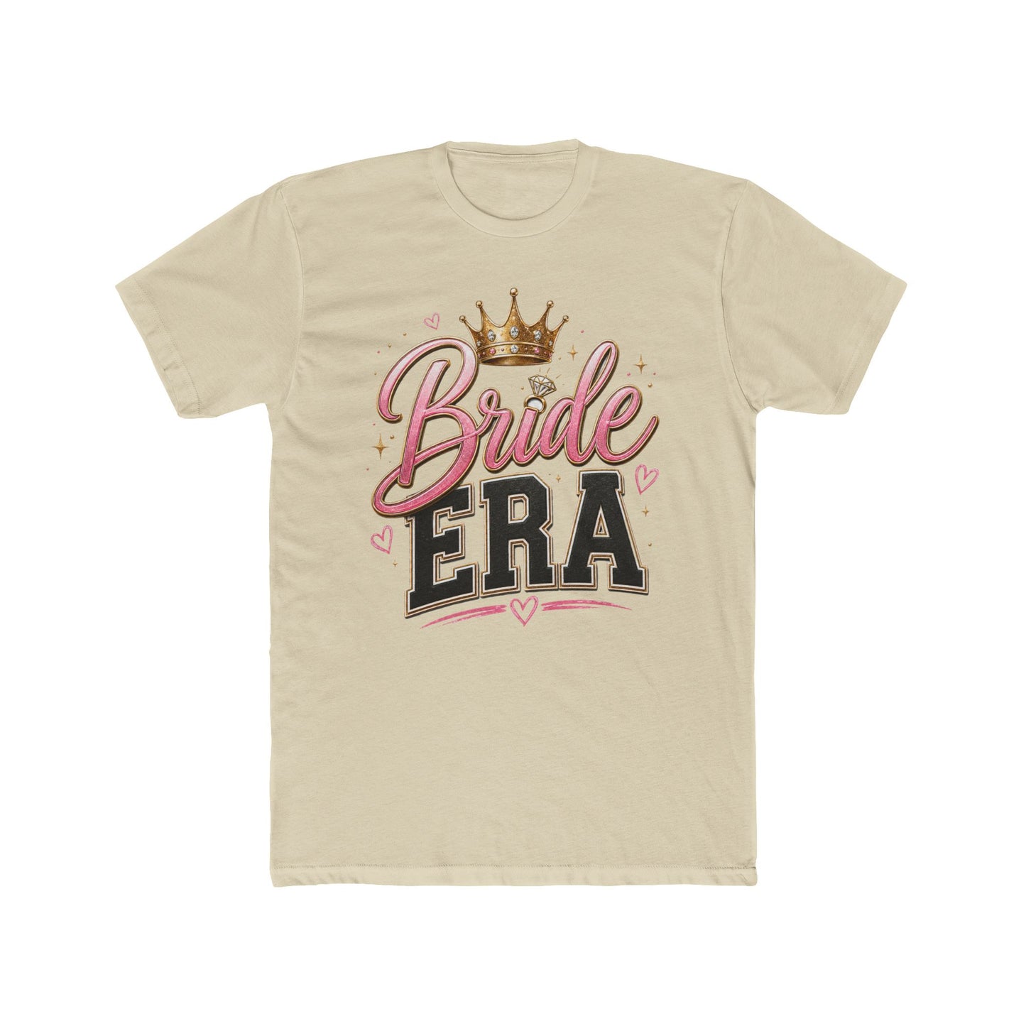 Bride Era T-Shirt — Bridal Party Bachelorette Tee with Crown Design