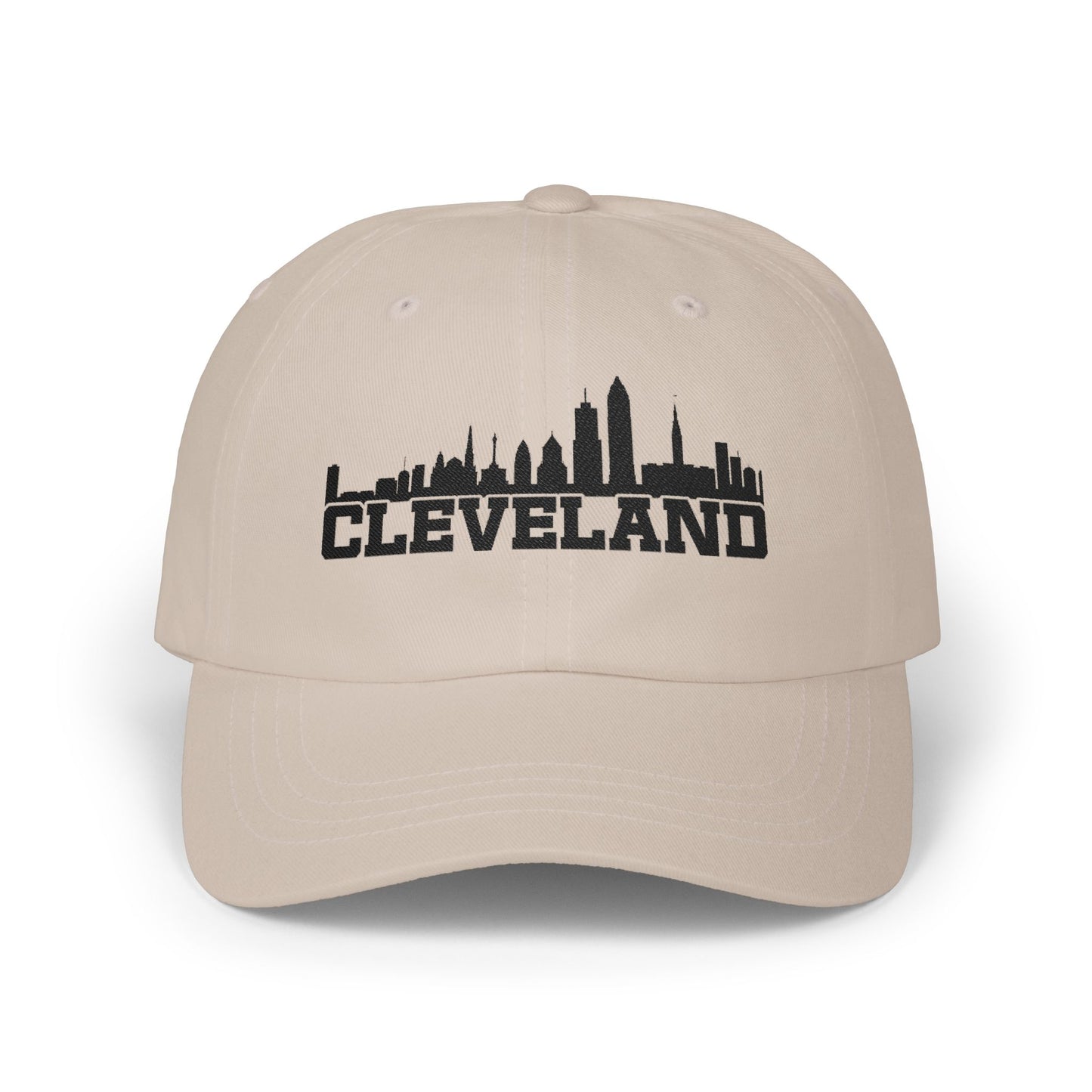 Cleveland Skyline Dad Cap — Embroidered City Hat