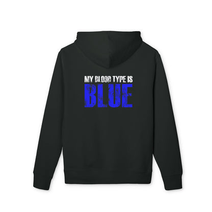 My Blood Type Is Blue Hoodie