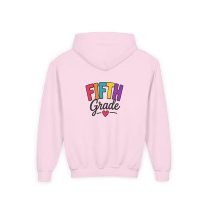 Fifth Grade Kids Hoodie - Colorful Back-to-School Sweatshirt for Students