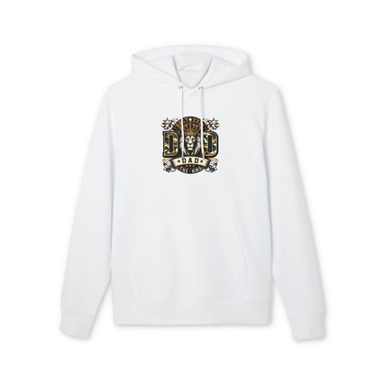 Dad The King Lion Hoodie — Father's Day Vintage Crest Sweatshirt