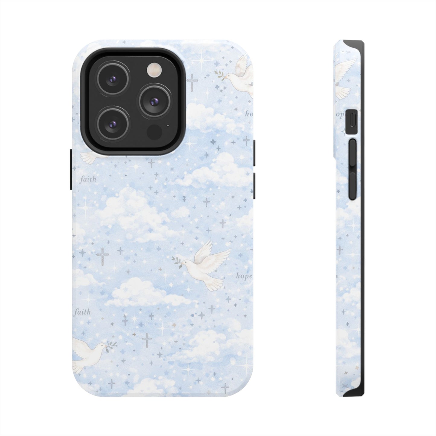 Hope Faith Phone Case | Christian floral iPhone Case
