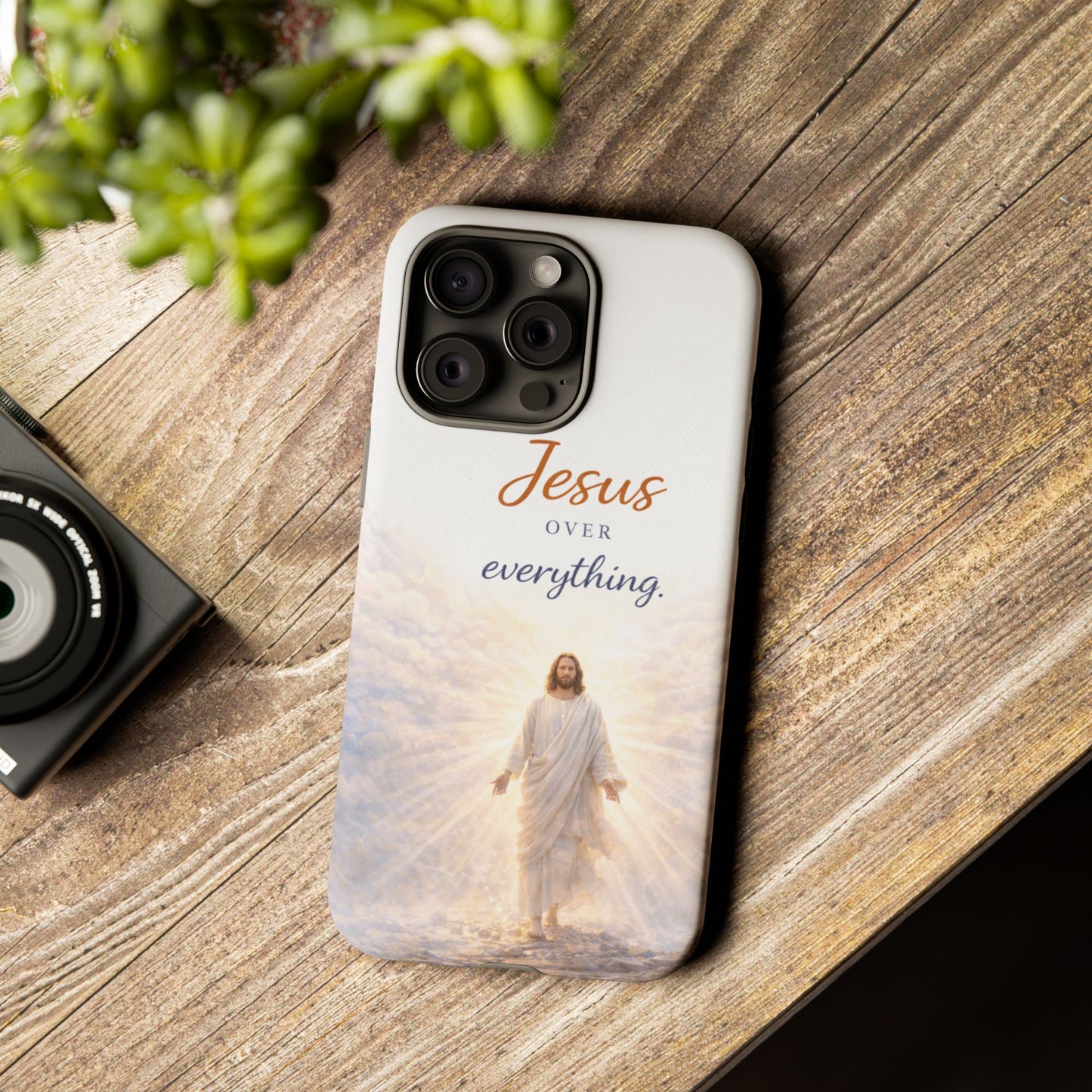 Jesus Over Everything Phone Case