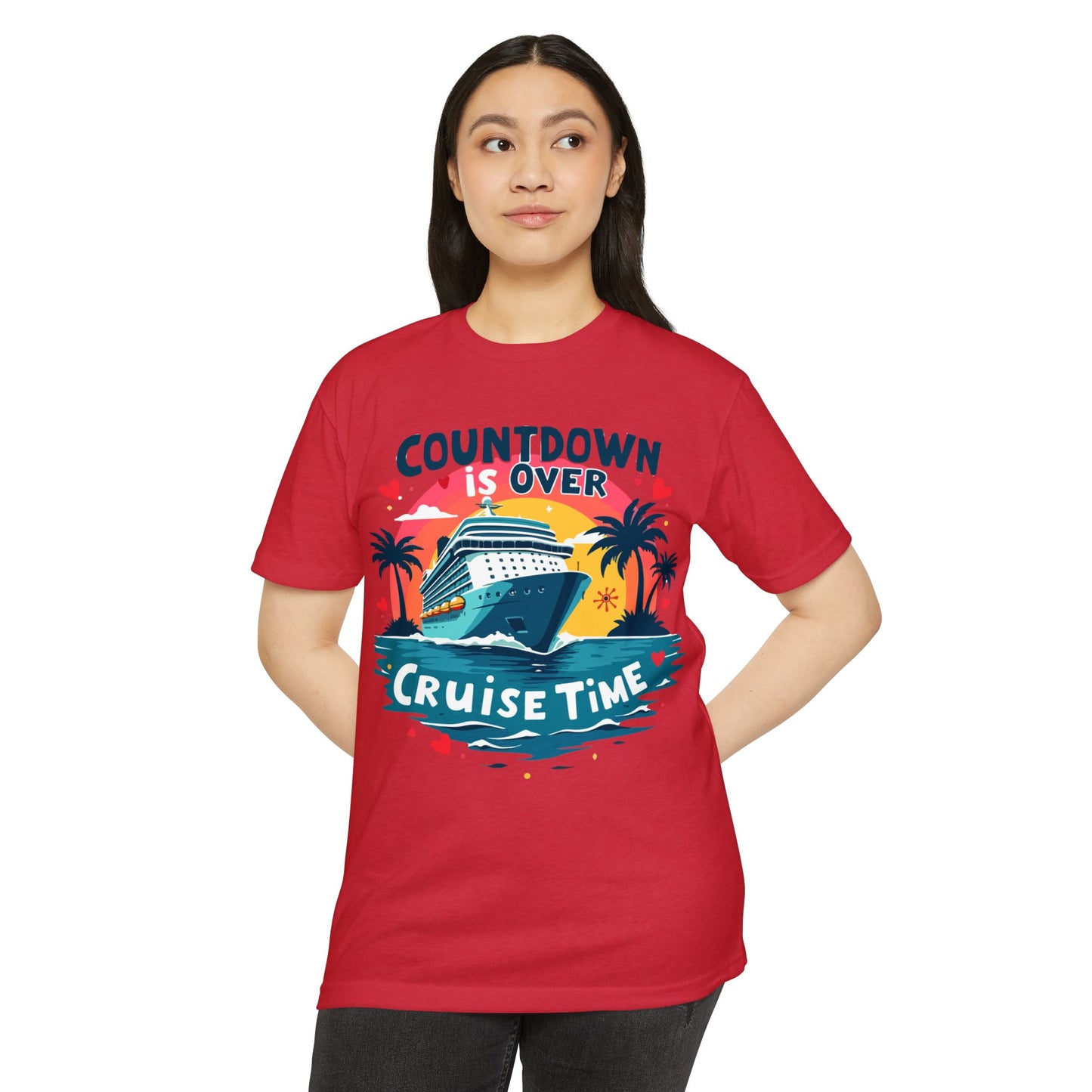 Cruise Time T-Shirt — "Countdown Is Over" Vacation Cruise Tee