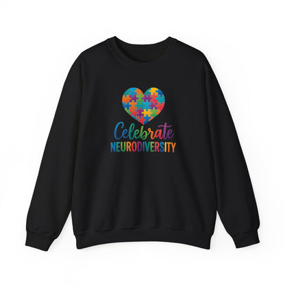 Celebrate Neurodiversity  Crewneck Sweatshirt