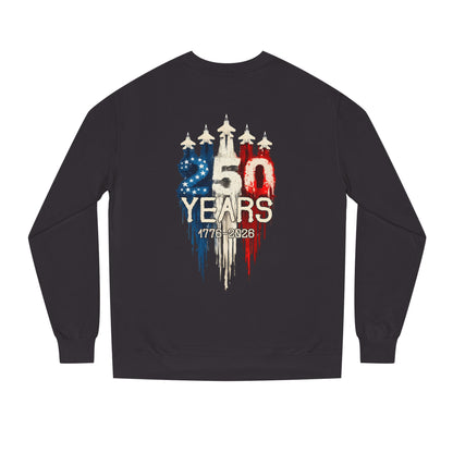 50 Years Anniversary Sweatshirt — Patriotic USA Flag Design (1971–2021)