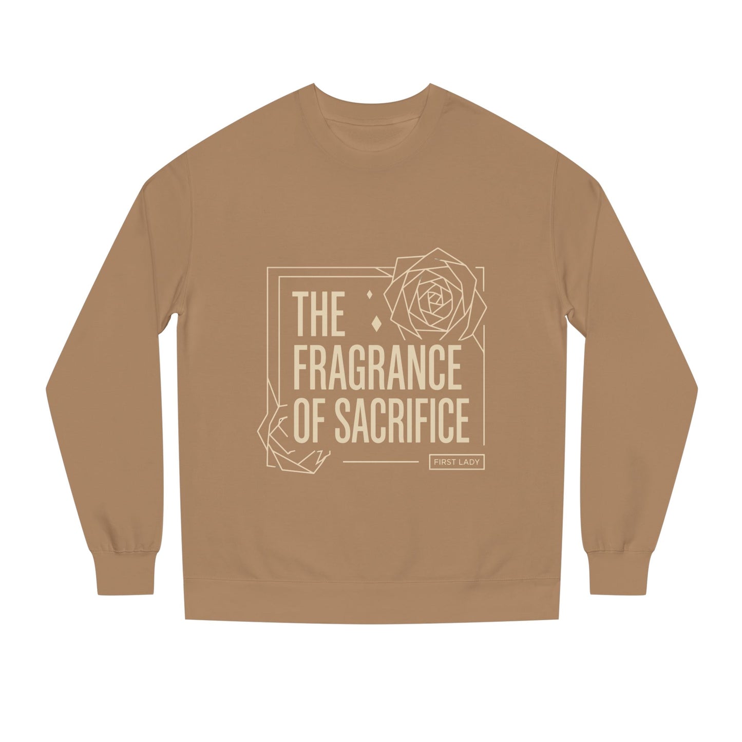The Fragrance of Sacrifice Sweatshirt — Floral Graphic Crewneck