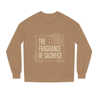 The Fragrance of Sacrifice Sweatshirt — Floral Graphic Crewneck