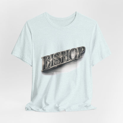 Bishop Retro Chrome Logo T‑Shirt