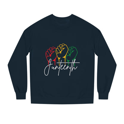 Juneteenth Fist Sweatshirt - Juneteenth Celebration Pullover