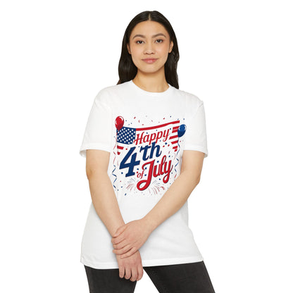 Happy 4th of July T-Shirt — Patriotic Independence Day Tee