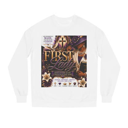 First Lady Christian Sweatshirt — Faith-Based Inspirational Crewneck