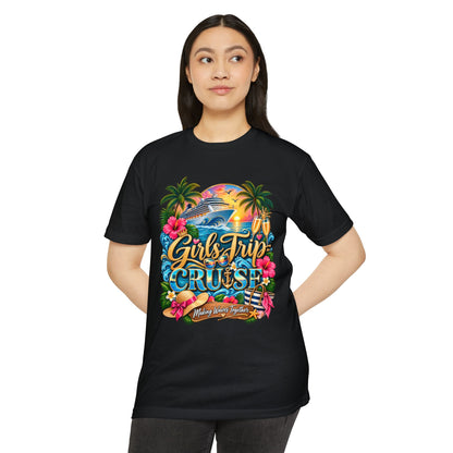 Girls Trip Cruise T-Shirt — Tropical Vacation Graphic Tee