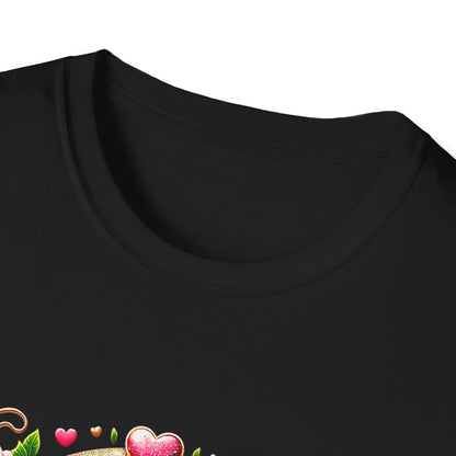 Mother You Are My World Floral T‑Shirt — Gift for Mom, Family Love Tee