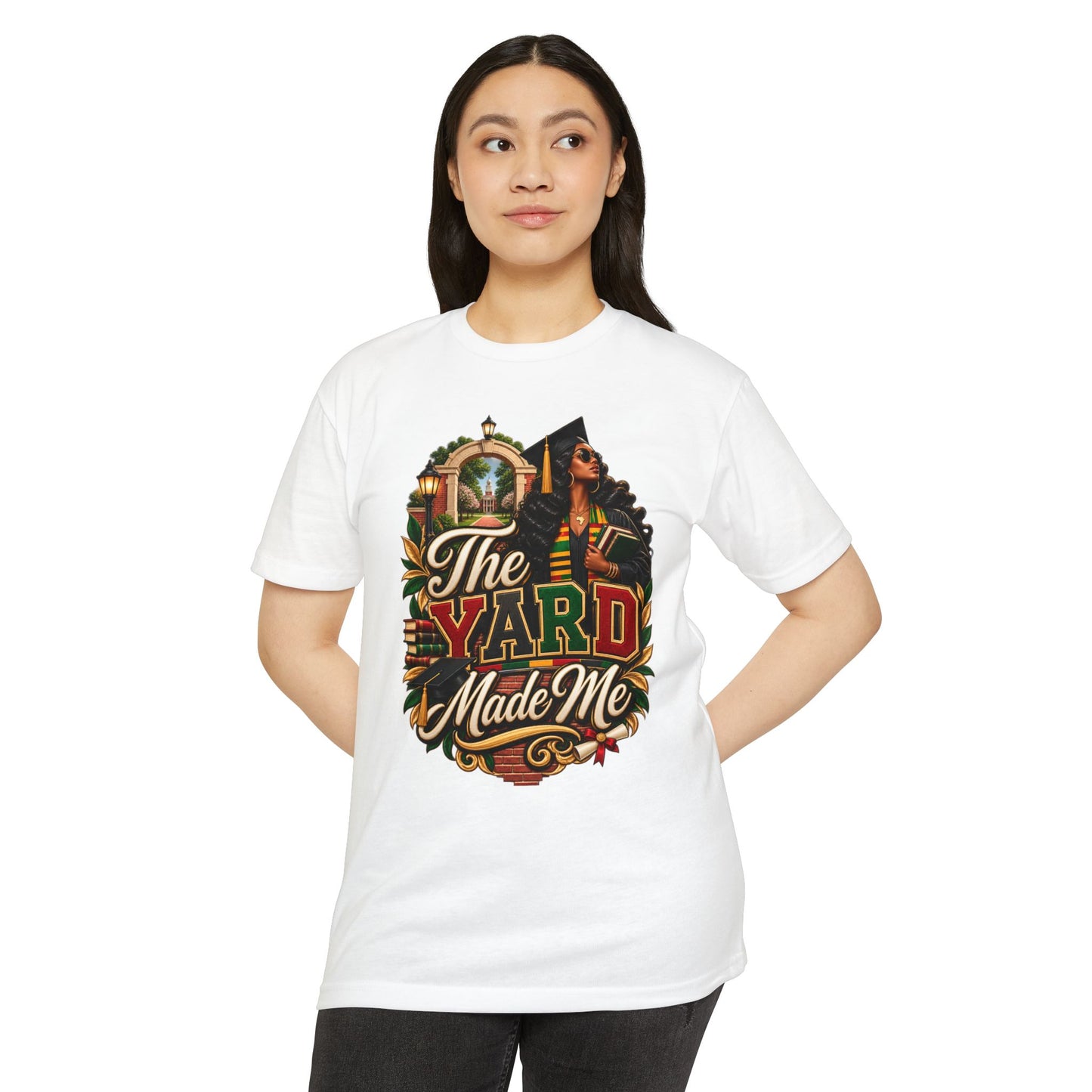 The Yard Made Me T-Shirt — Reggae Jamaican Pride Graphic Tee