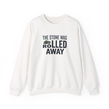 "The Stone Was Rolled Away" Crewneck Sweatshirt