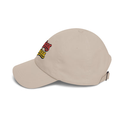 Choices Choices Dad Cap – Retro Script Embroidered Baseball Hat