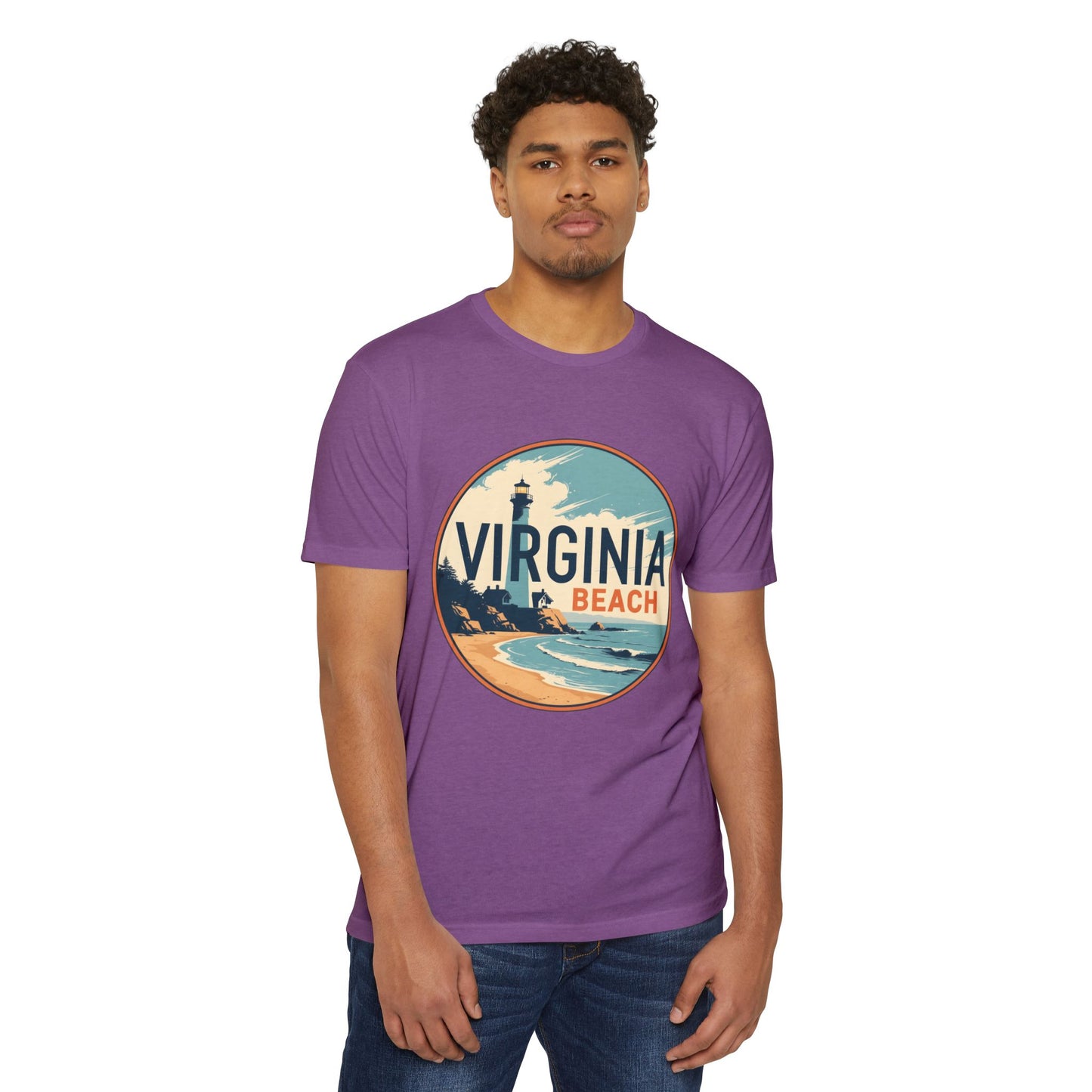 Virginia Beach Vintage Lighthouse T-Shirt