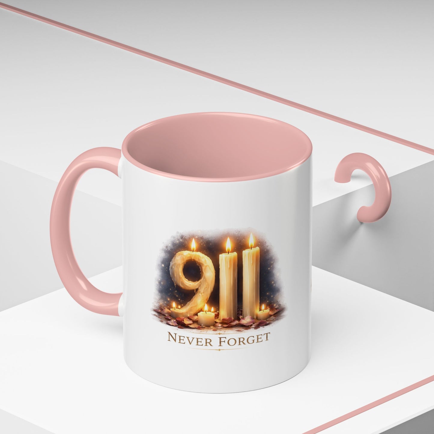 9/11 Never Forget Memorial Coffee Mug