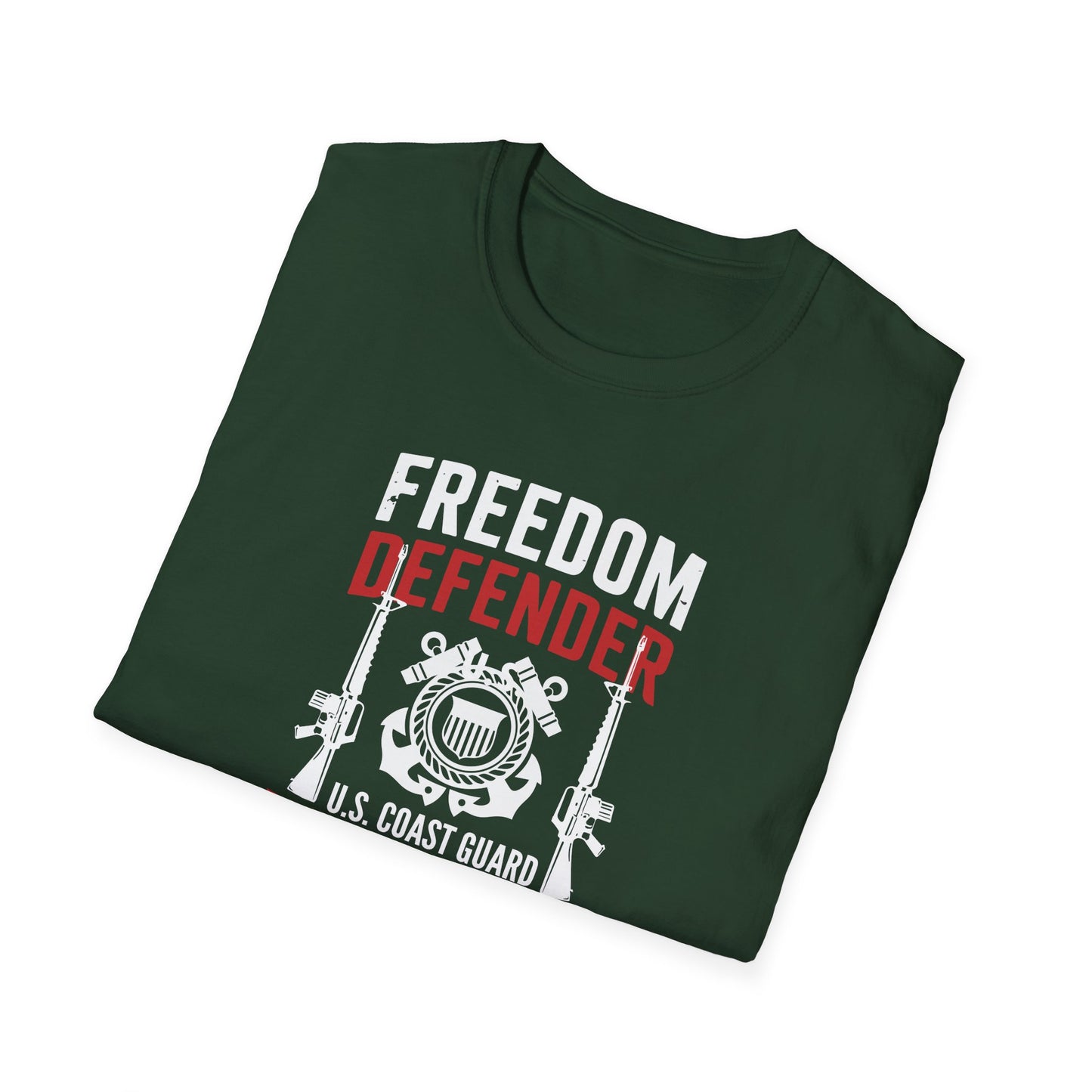 Freedom Defender U.S. Coast Guard Veteran T-Shirt