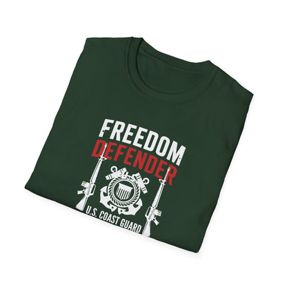 Freedom Defender U.S. Coast Guard Veteran T-Shirt