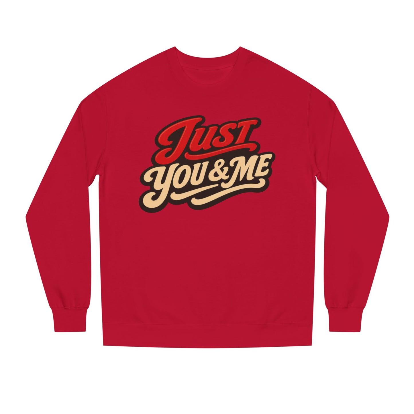 Just You & Me Sweatshirt – Retro Couples Crewneck