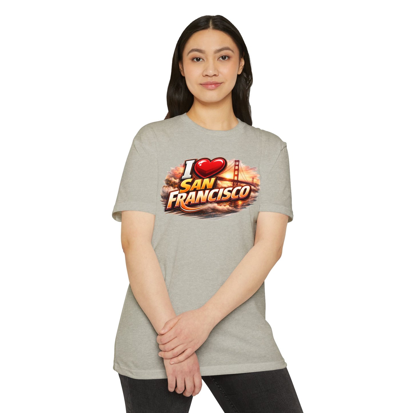 I  San Francisco T-Shirt — Golden Gate Sunset City Souvenir Tee
