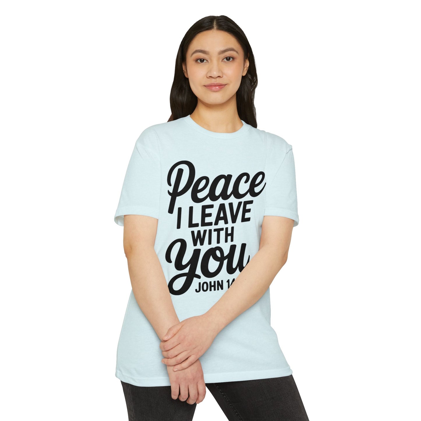 Peace I Leave With You T-Shirt — John 14:27 Christian Tee