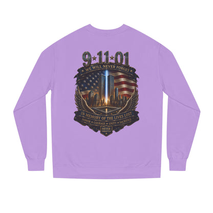 9/11 Never Forget Memorial Sweatshirt – In Memory of the Lives Lost
