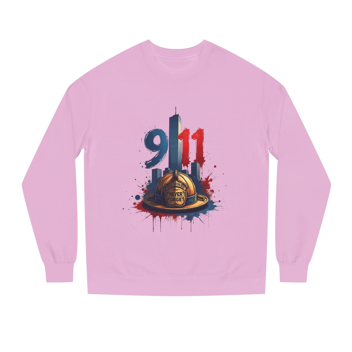 9/11 Memorial Sweatshirt – Firefighter Tribute Crewneck
