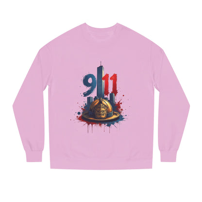 9/11 Memorial Sweatshirt – Firefighter Tribute Crewneck