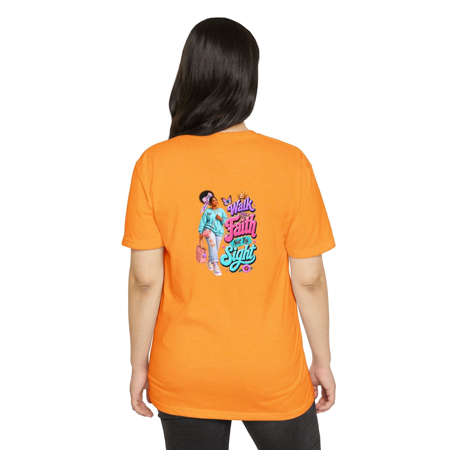 Faith Graphic T-Shirt — “Walk by Faith, Not by Sight” Inspirational Tee