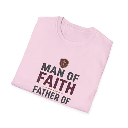 Man of Faith Father of Strength T-Shirt