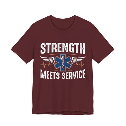 Strength Meets Service EMS T-Shirt