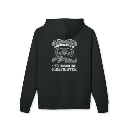 Firefighter Pride Hoodie — "I Didn't Choose the Firefighter Life" Graphic Pullover