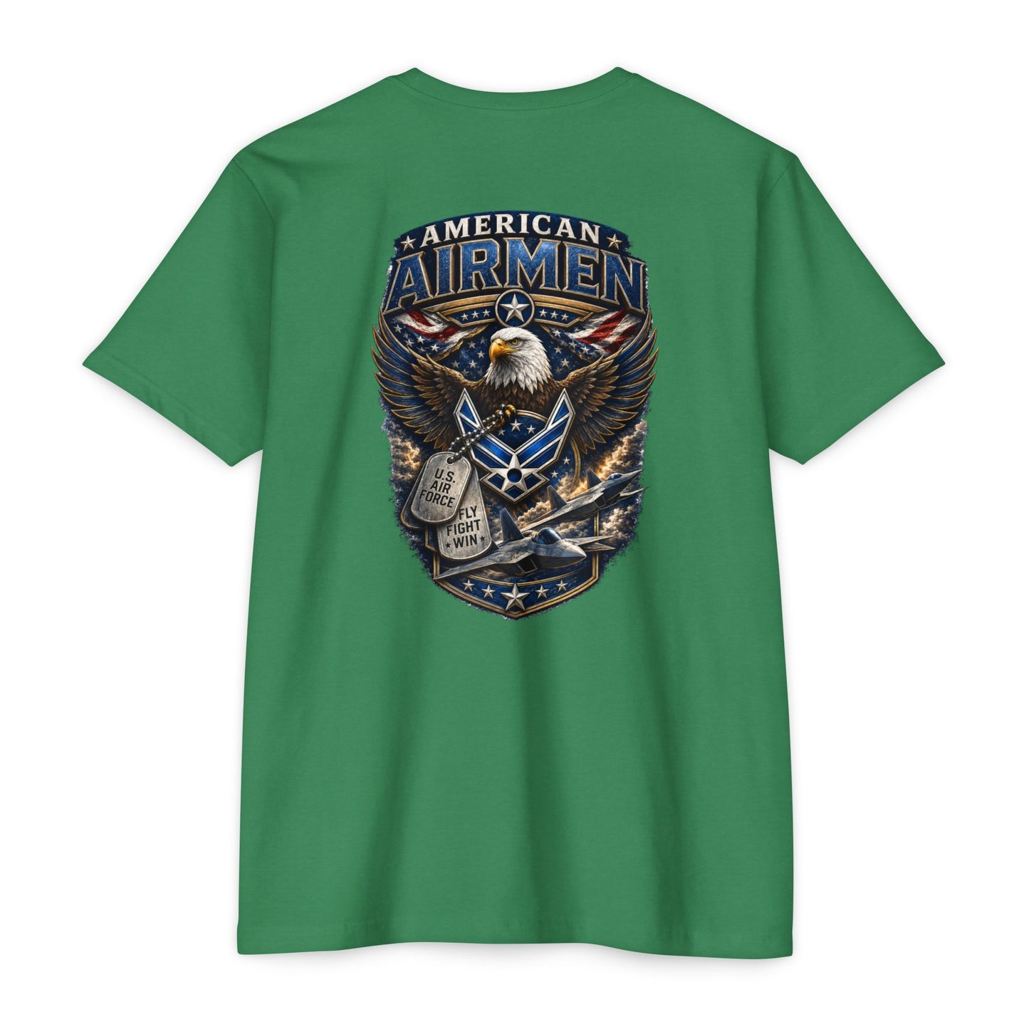 American Airmen Eagle T-Shirt — Patriotic USA Air Force Graphic Tee