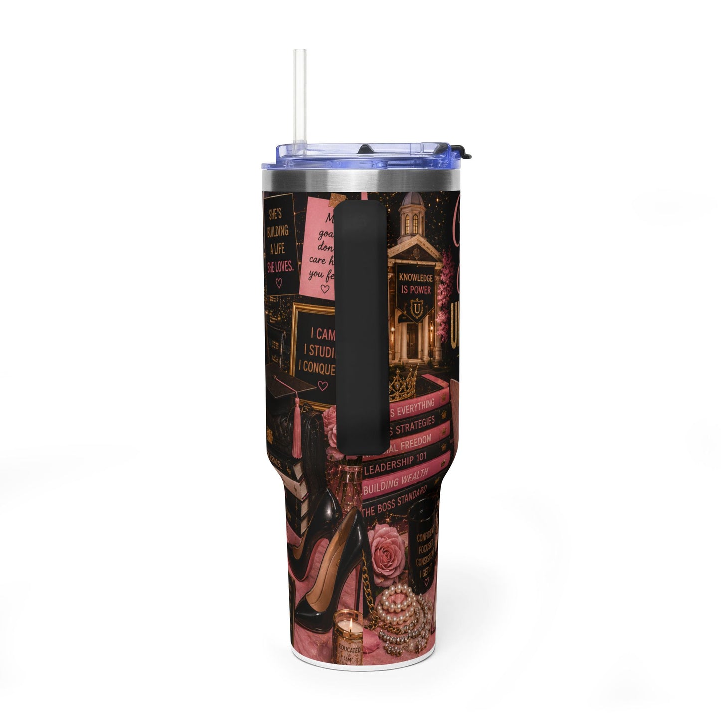Classy, Educated & Unstoppable 40oz Thermal Tumbler