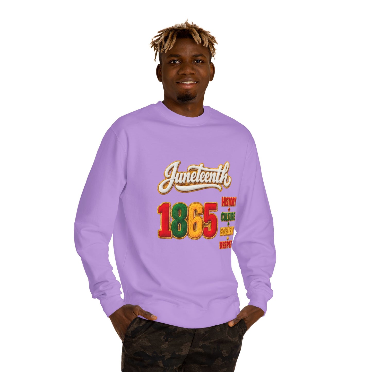 Juneteenth 1865 Sweatshirt — History • Culture • Resilience • Respect